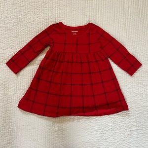 Old Navy baby girl holiday dress size 6-12months